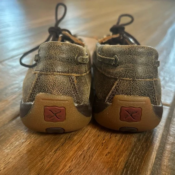 Twisted X Boots women’s Cheetah print driving mocs. Western style moccasins. Sz8 - Picture 7 of 10